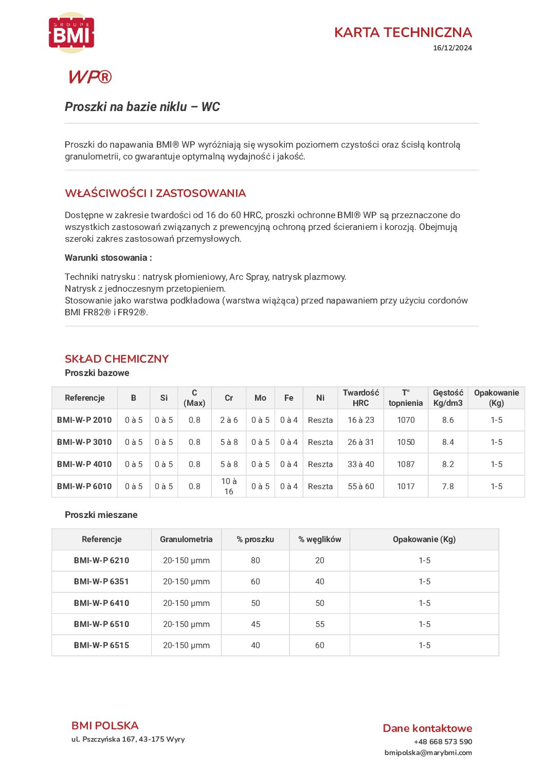 Poudres de rechargement - PL