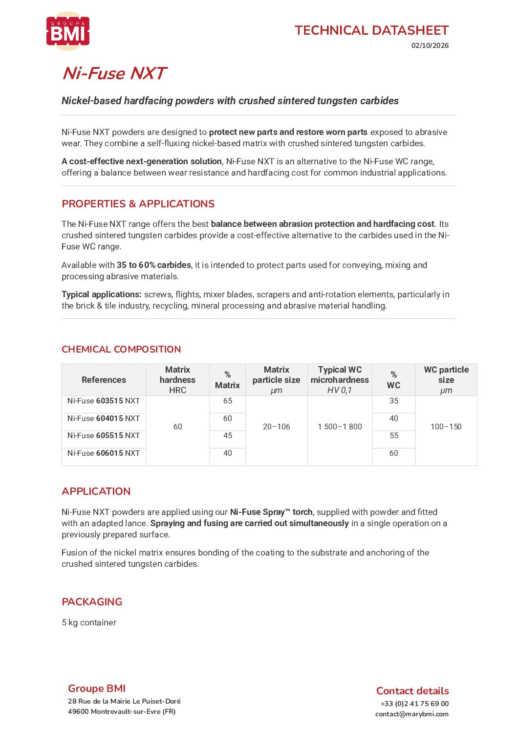 Ni-Fuse NXT EN