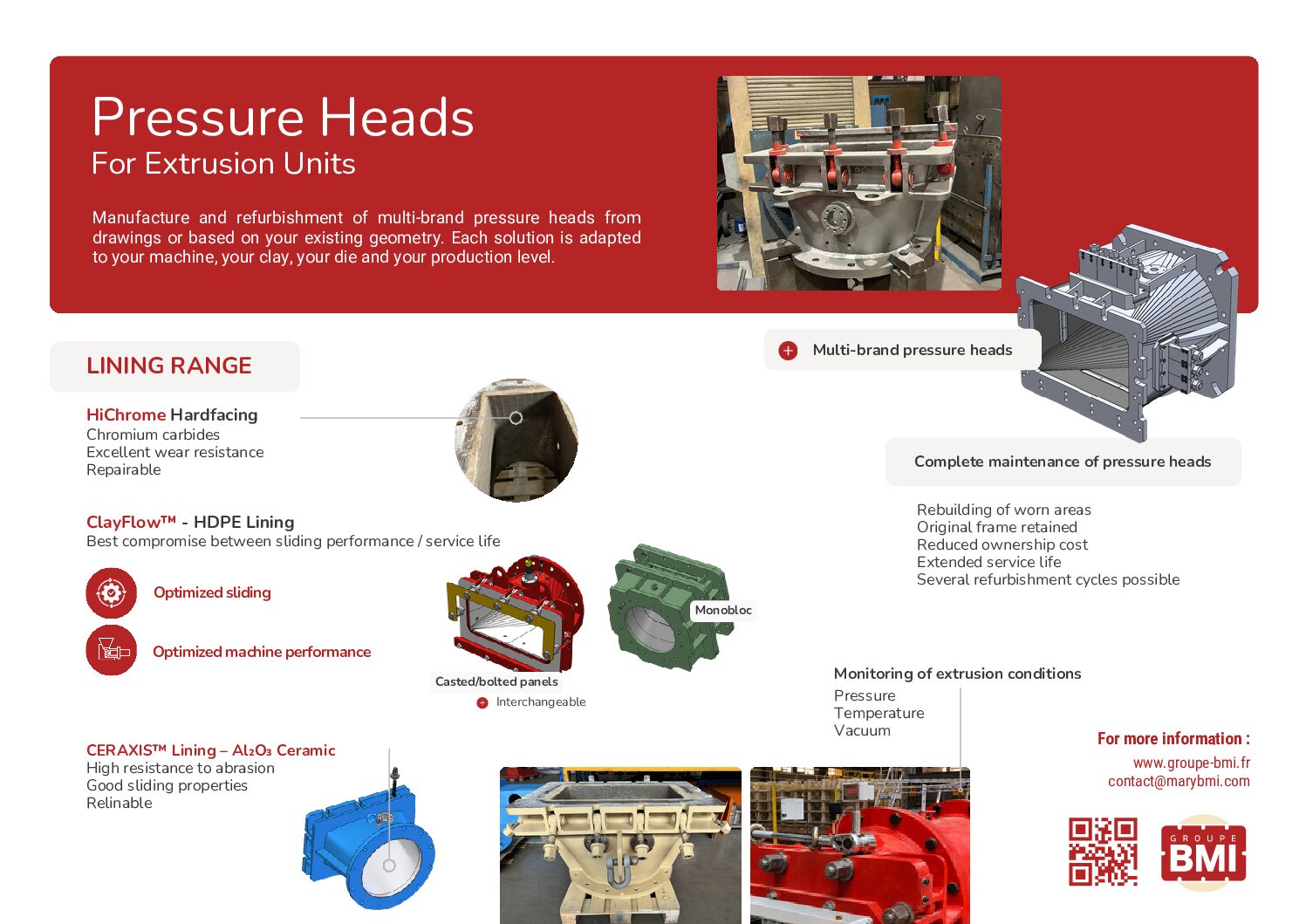 Pressure Heads
